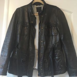 Gap leather jacket